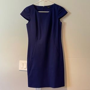 Theory Blue Shift Dress - pockets!